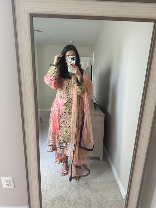 Princess Peach Balochi Dress